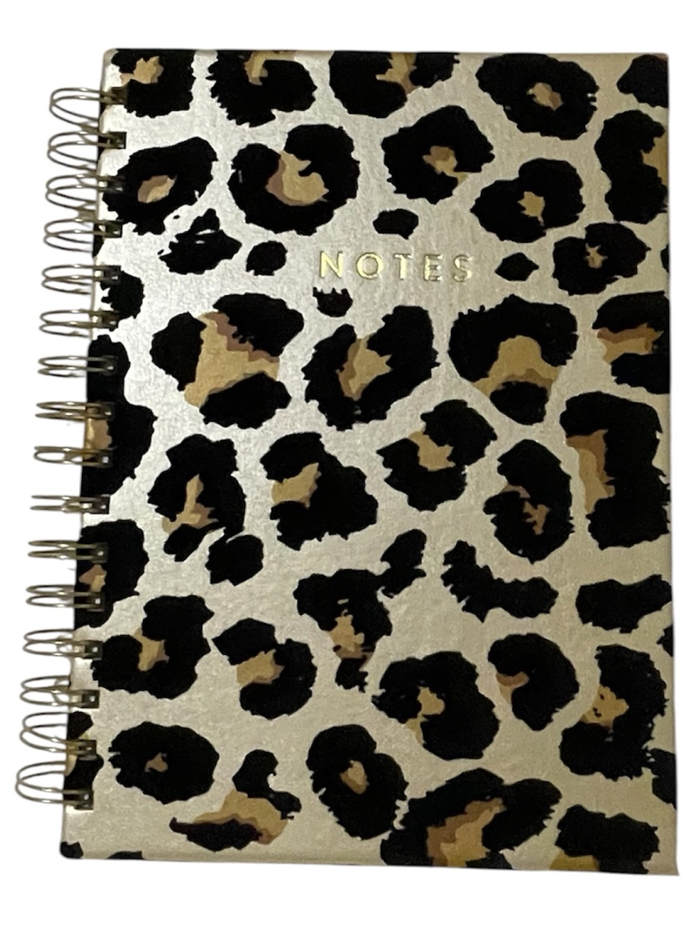 Leopard Print Spiral Notebook - NWT **